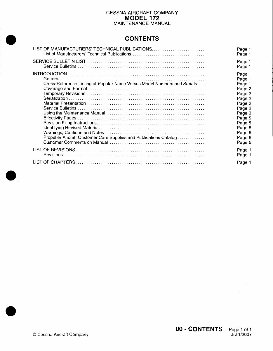 Cessna 172R Skyhawk 172S SP Service Repair Manual 1996