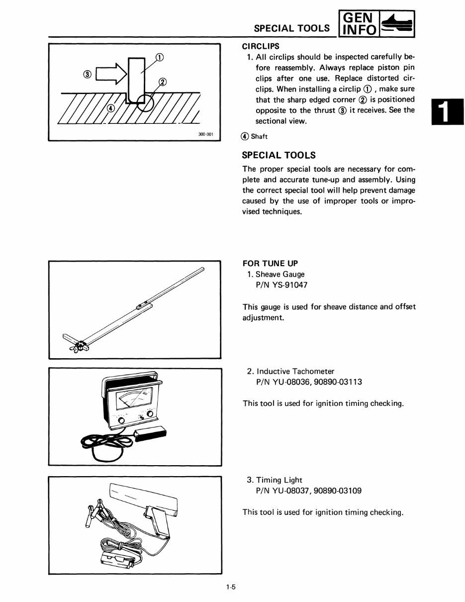 Yamaha Ovation 340 snowmobile service manual repair 1989-1999 CS340