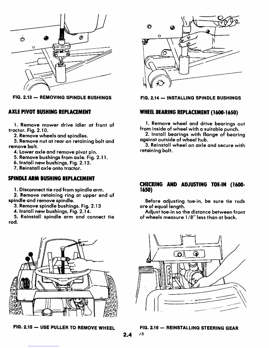 Snapper 1650 Tractor Full Service Repair Manual