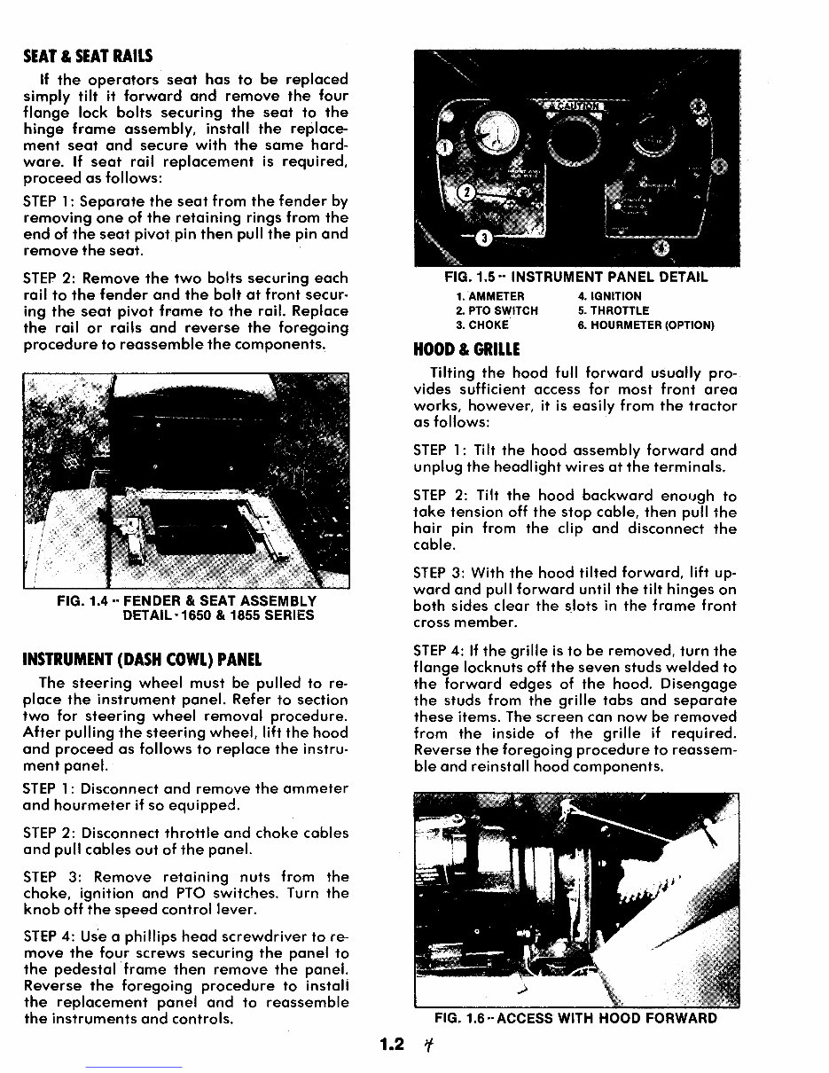 Snapper 1650 Tractor Full Service Repair Manual