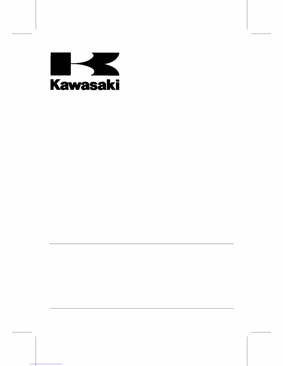 Kawasaki FX751V FX801V FX850V 4Stroke AirCooled VTwin Gasoline