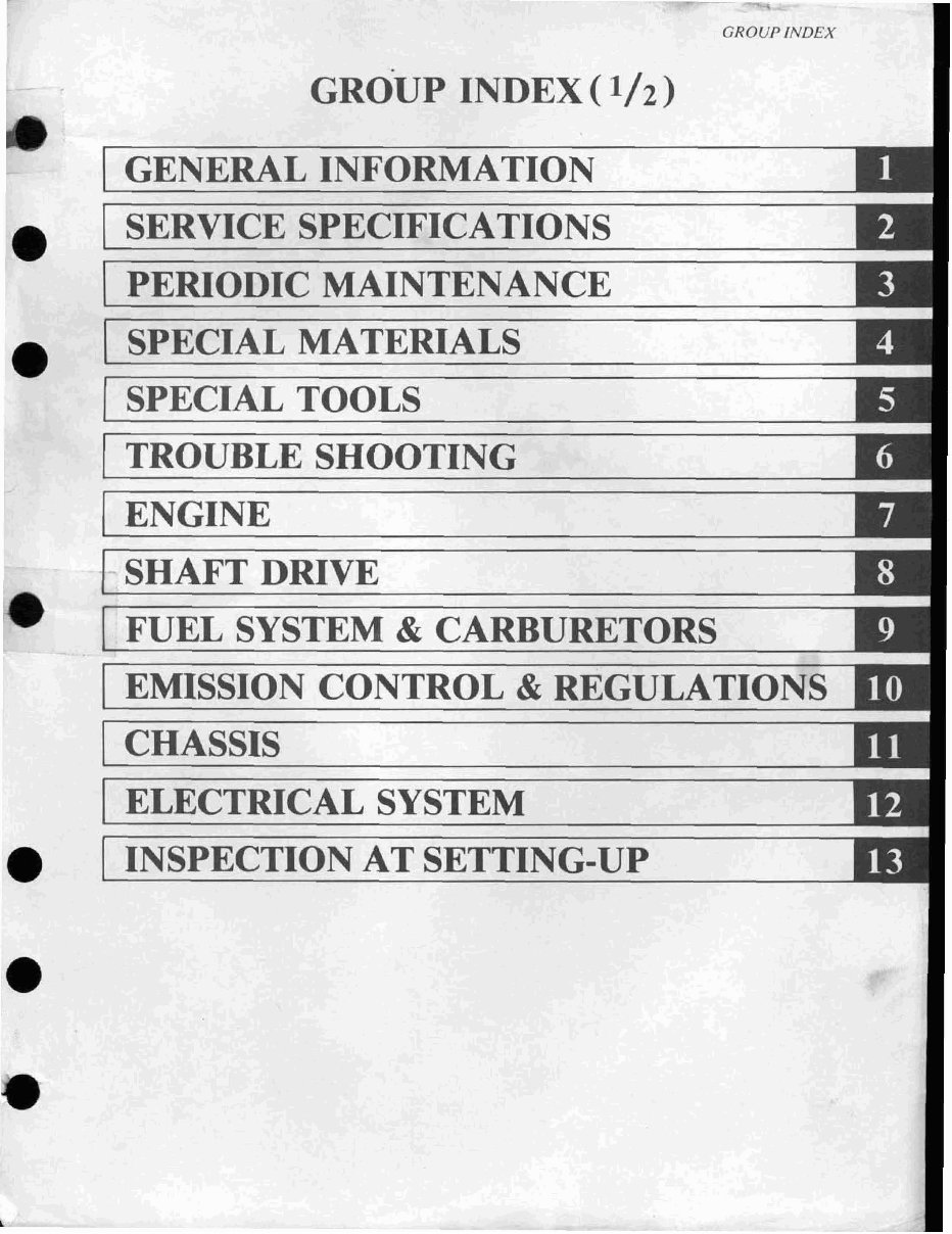 1982 SUZUKI GS 650 SERVICE MANUAL PDF visual data 4