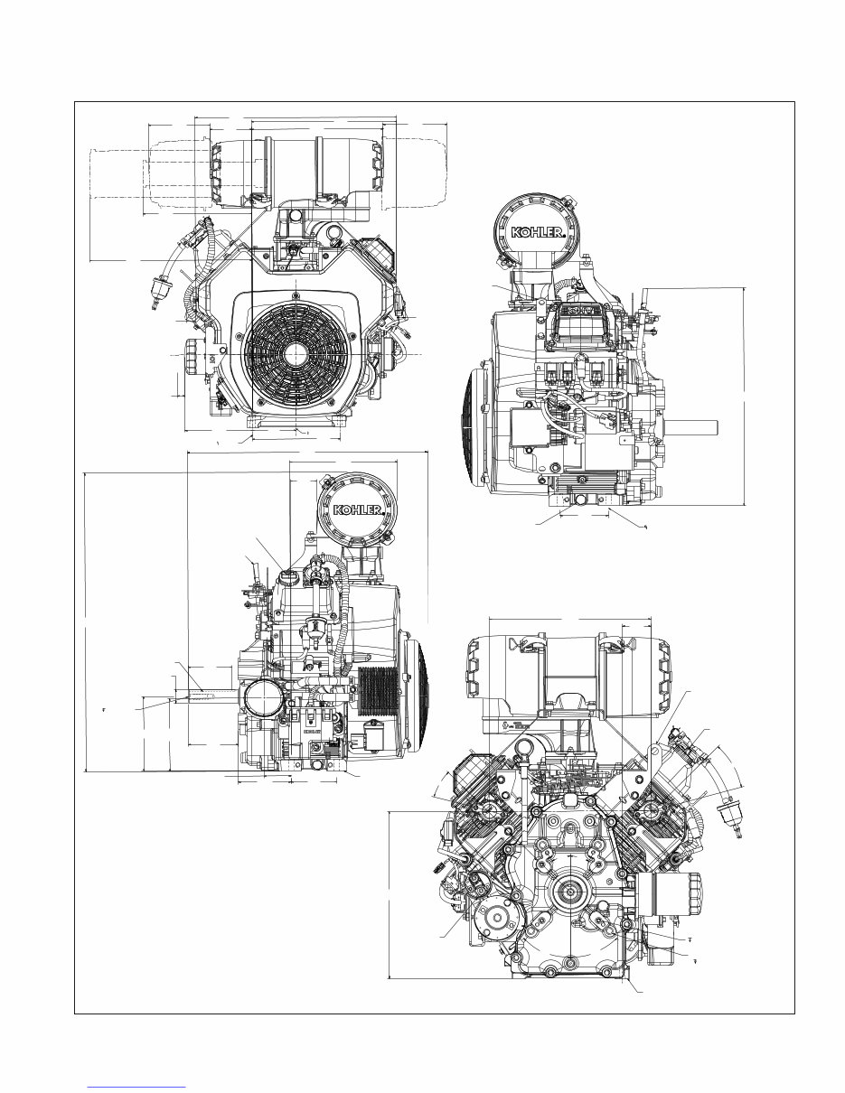 KOHLER COMMand PRO EFI Model ECH749 29HP Engine Workshop Manual