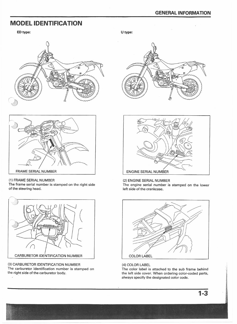 HONDA XR650R Full Service & Repair Manual 20002002