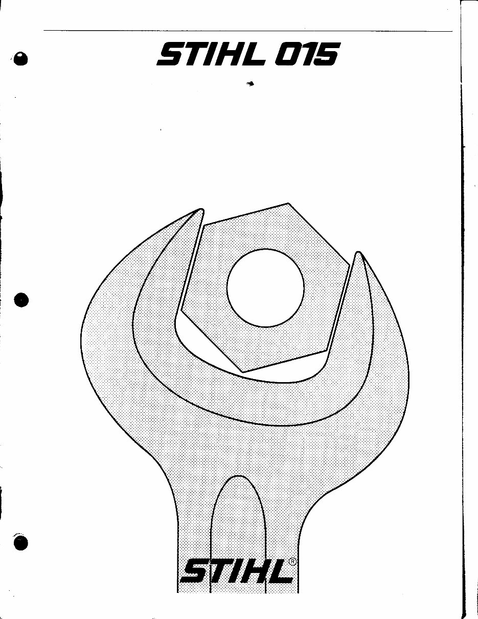 Stihl 015 015L Chainsaw Service Repair Manual