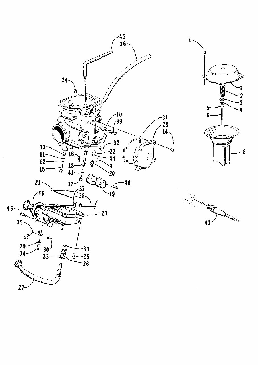 Arctic Cat 1998 ATV 500 4X4 98A4G 1998 [Parts Manual]