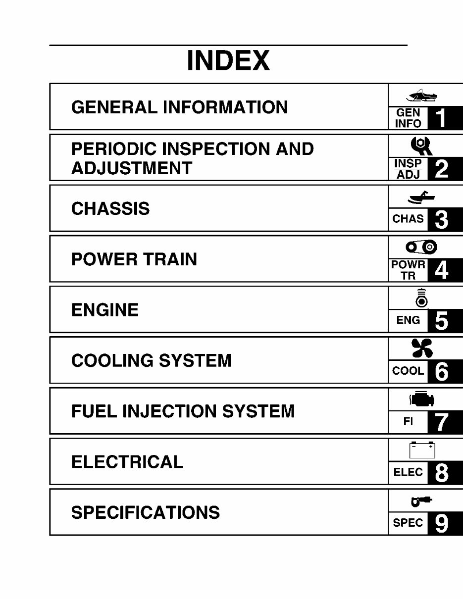 Yamaha Snowmobile FX Nytro 20082011 Service Manual