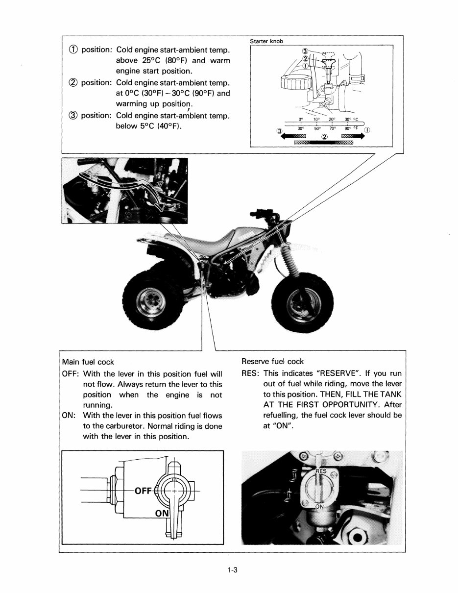 Yamaha TriZ 250 service manual repair 1986 YTZ250