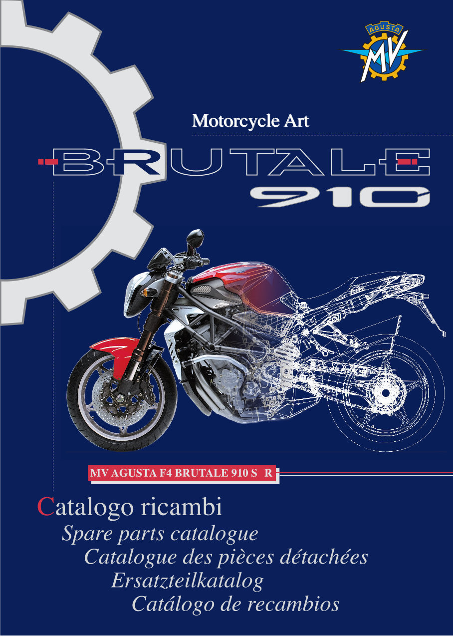 Mv Agusta Brutale 910 SR Parts Catalogue Manuals Online