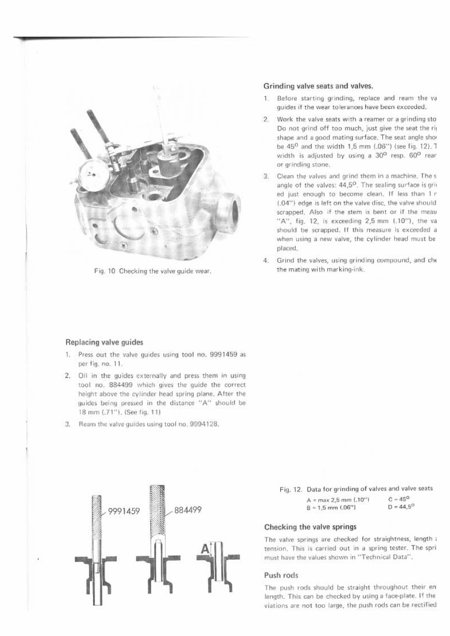 Volvo Penta MD1B-2B-3B-Instructions maintenance manual