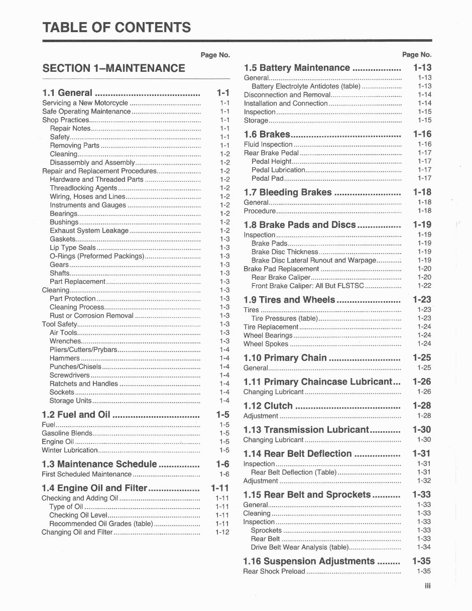 2007 Harley Davidson Softail FLSTF Fat Boy Factory Service & Work Shop Manual preview img 4