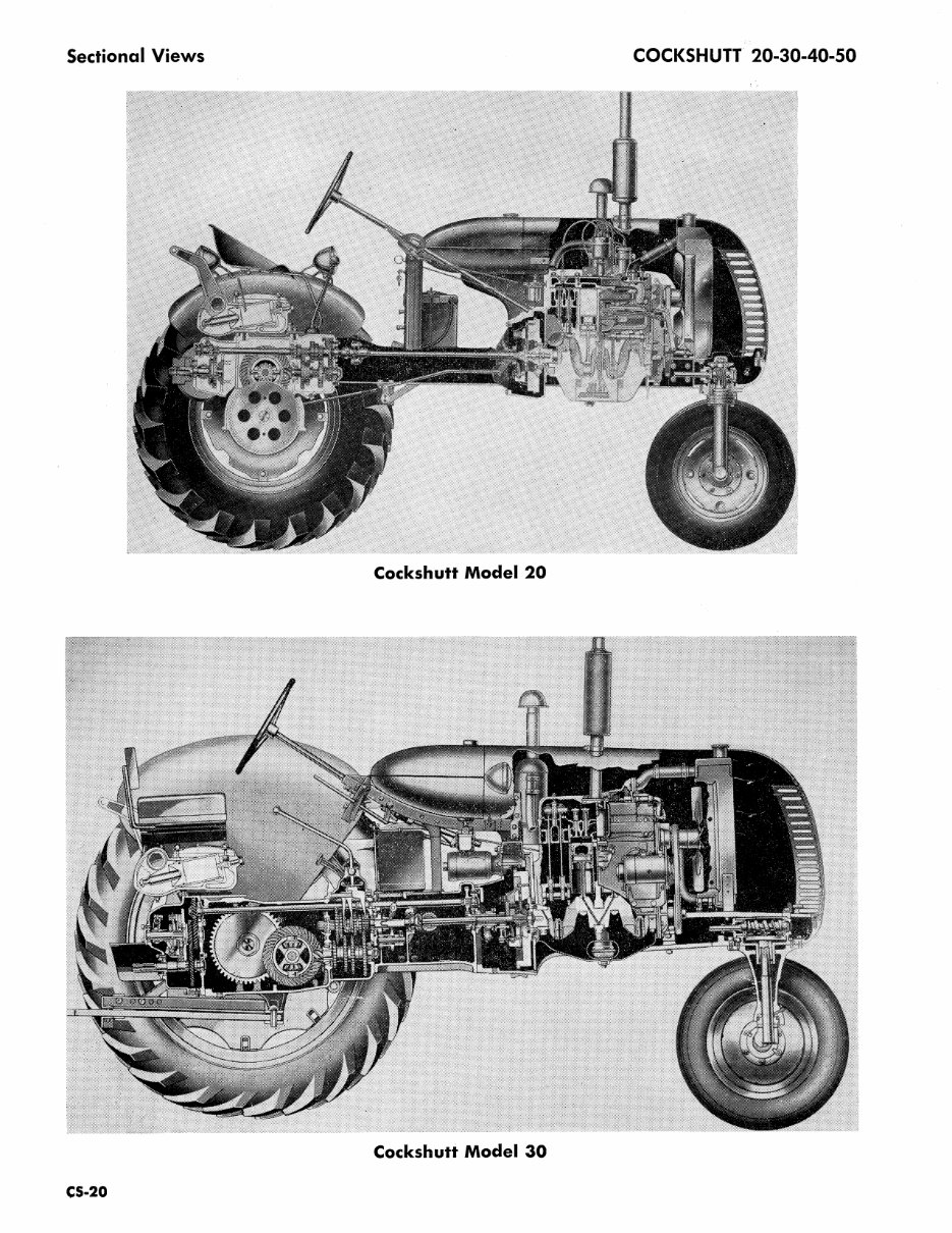 Cockshutt 30 Tractor Full Service Repair Manual