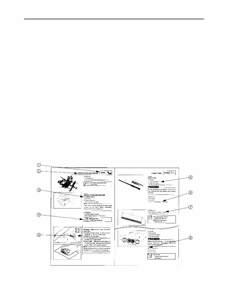 YAMAHA BREEZE Repair Manual 19892004