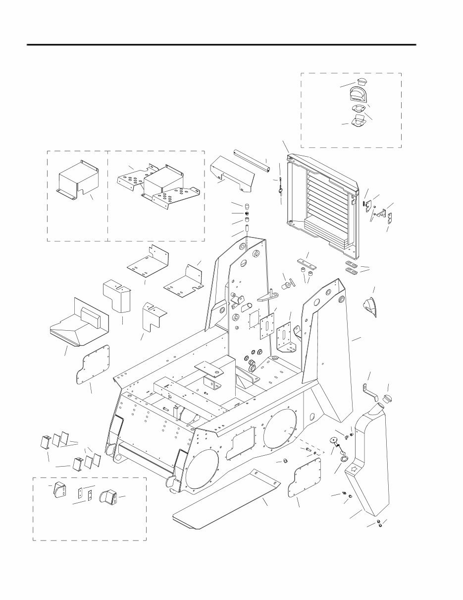 Gehl 4525 4625 Skid Loader Illustrated Master Parts List Manual !（Form ...