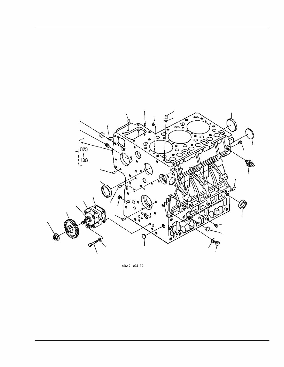 Kubota L2500dt Tractor Parts Manual Illustrated Master Parts List
