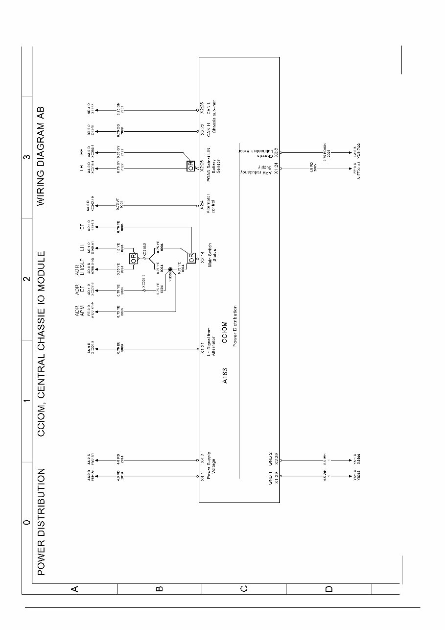 Volvo FM (4) Truck Wiring Diagram Service Manual (September 2013)
