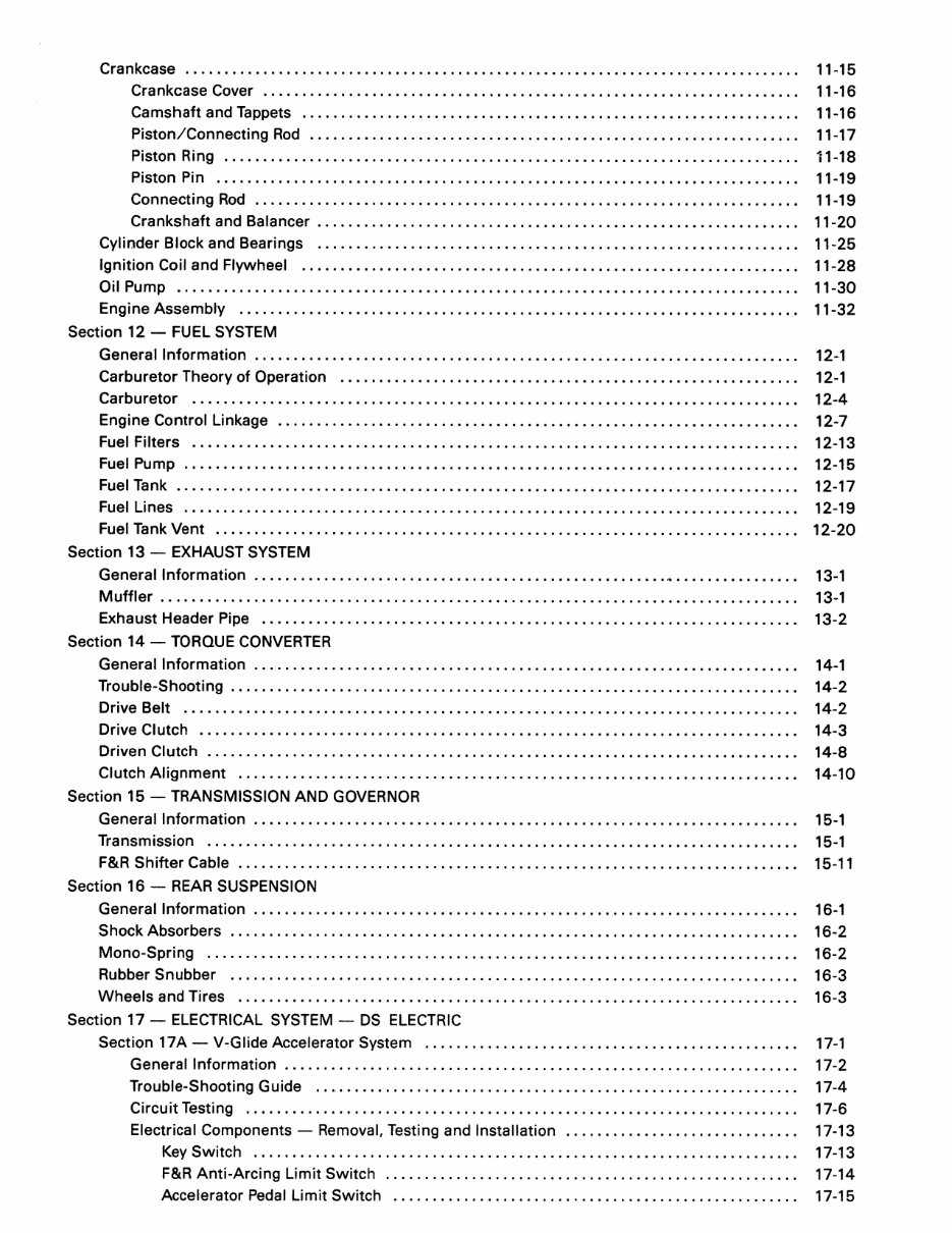 1991 CLUB CAR DS SERVICE MANUAL PDF visual data 5