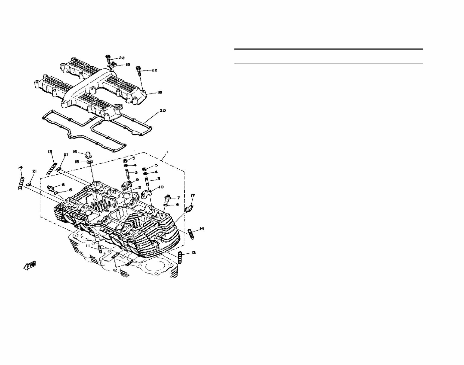 YAMAHA XS1100 Parts Manual Catalog | Manuals Online