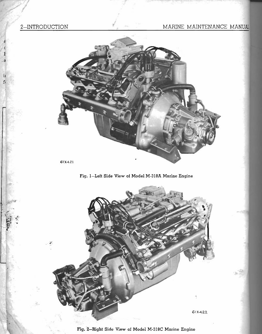 Chrysler Marine Engine Service Manual M 318 383 413