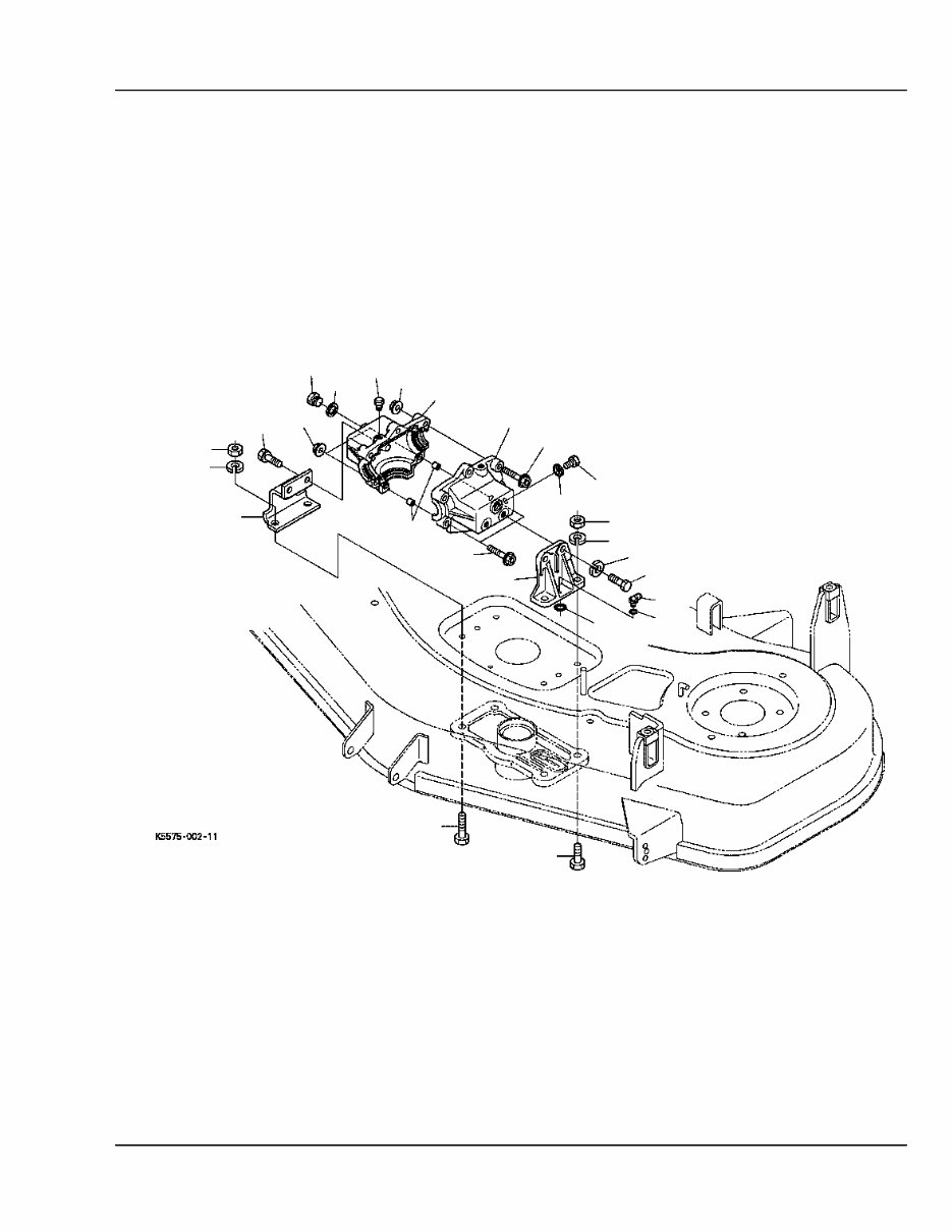 Kubota RCK54GR Mower Deck Factory Service & Work Shop Manual