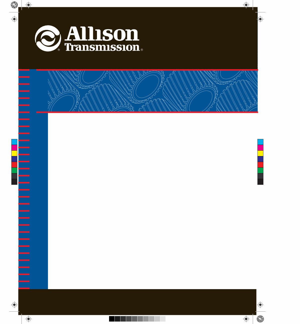 Allison Transmission 4000 WTEC II III Shop Service Manual 4500 4700 4800 4060 