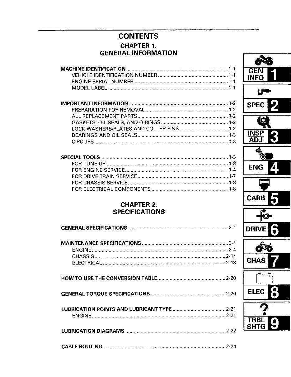 YAMAHA BIG BEAR 350 4X4 ATV Full Service & Repair Manual 19971999