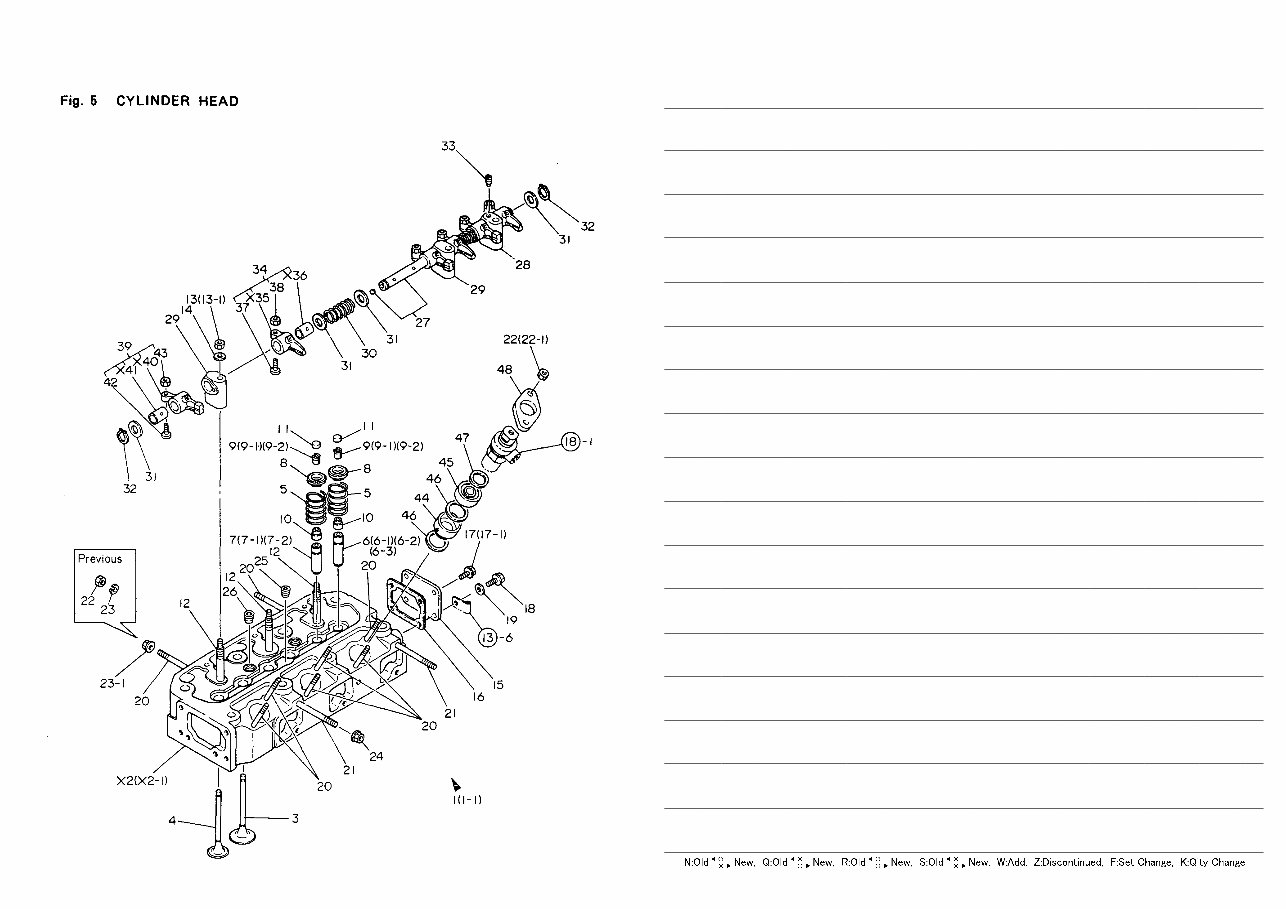 Yanmar YM276, YM276D Tractor Parts Catalog Manual