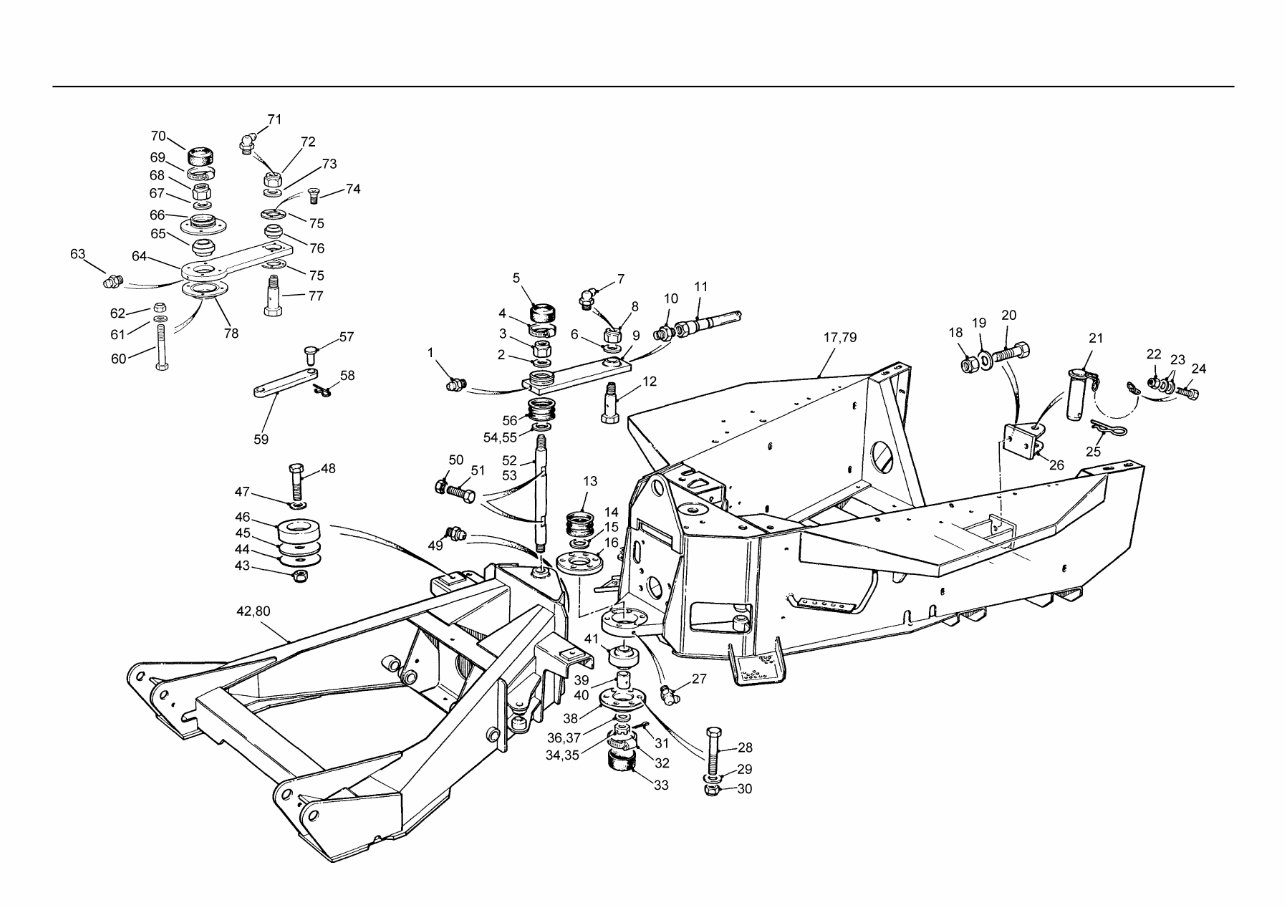 Benford 5, 6 and 7 Tonne Dumper Parts Manual