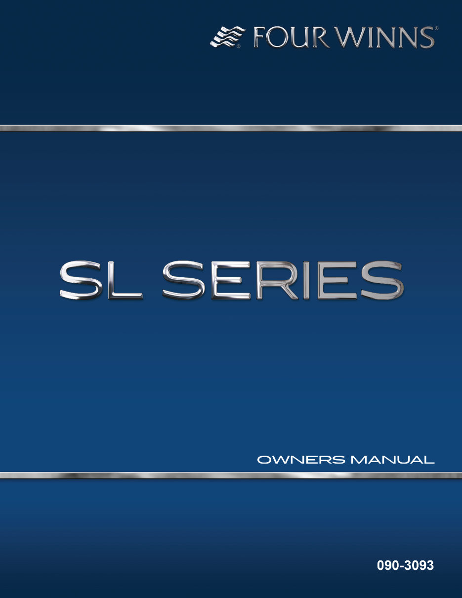 2012 Four Winns SLseries Owners Manual Manuals Online