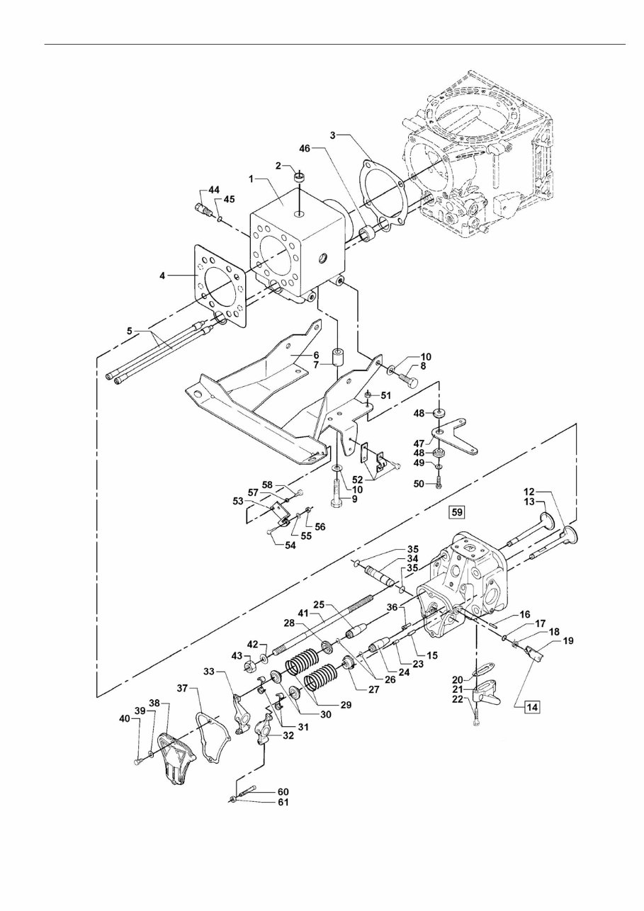 Bukh Diesel engine type DV8/DV10L Spart Part List Manuals Online