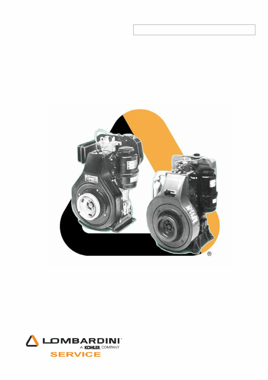 Lombardini Marine Engines Series 3 4 LD Manual Manuals Online