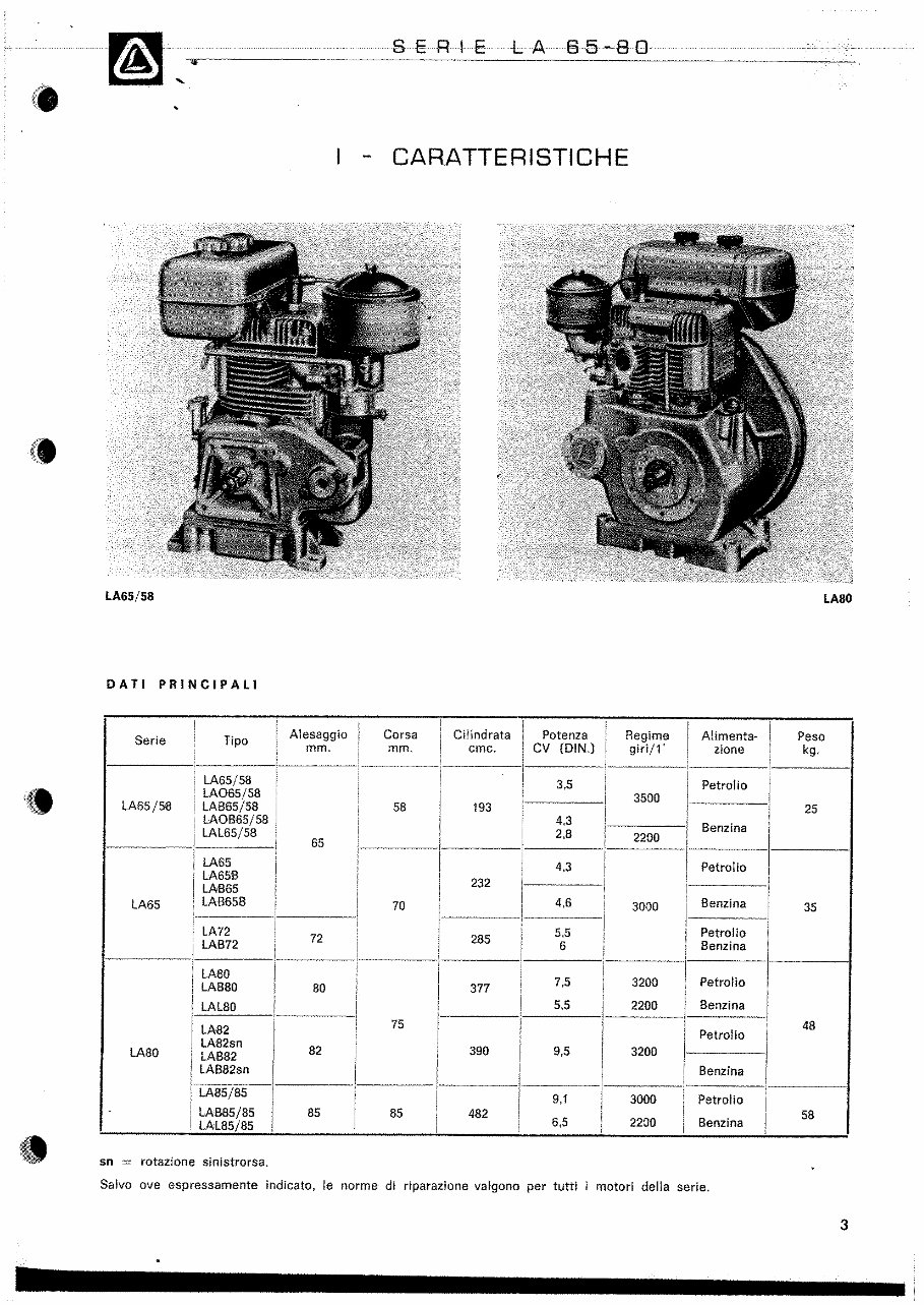 Lombardini Marine Engines LA 6580 (IT) Manual Manuals Online